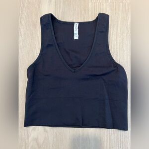 Athleta aurora crop rib tank camisole